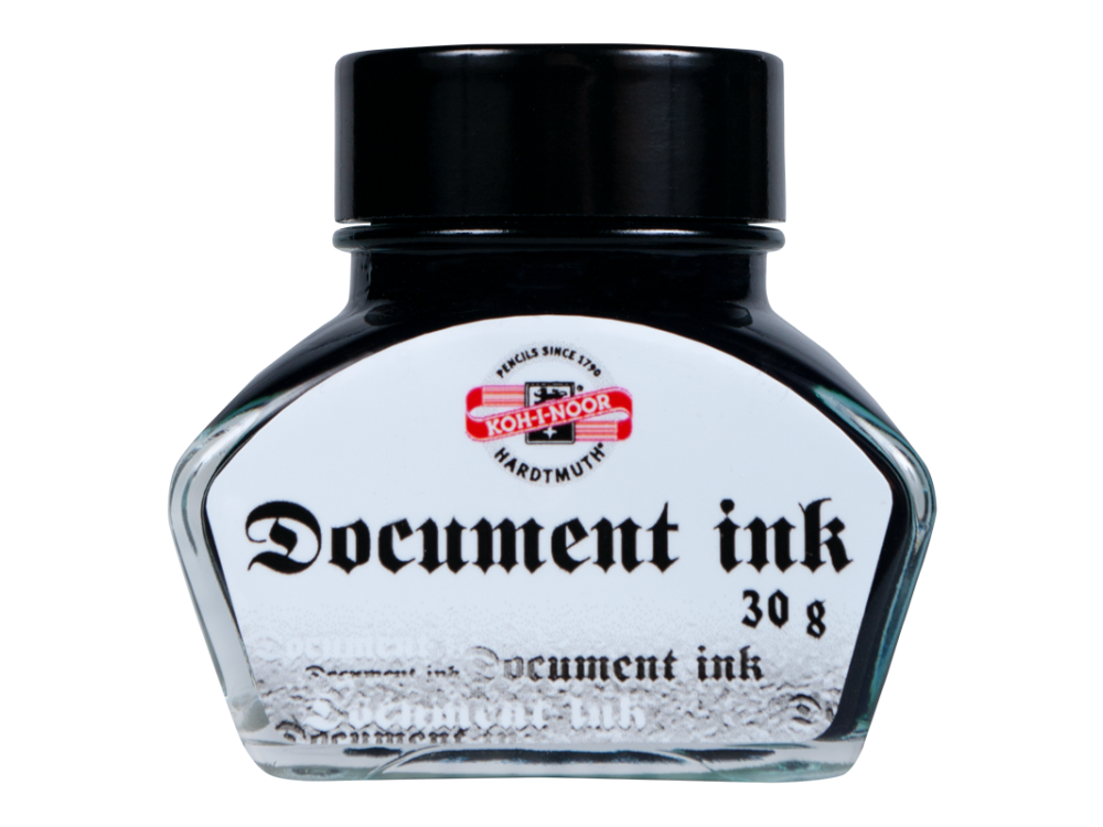 Traditional document ink - Koh-I-Noor - black, 30 g