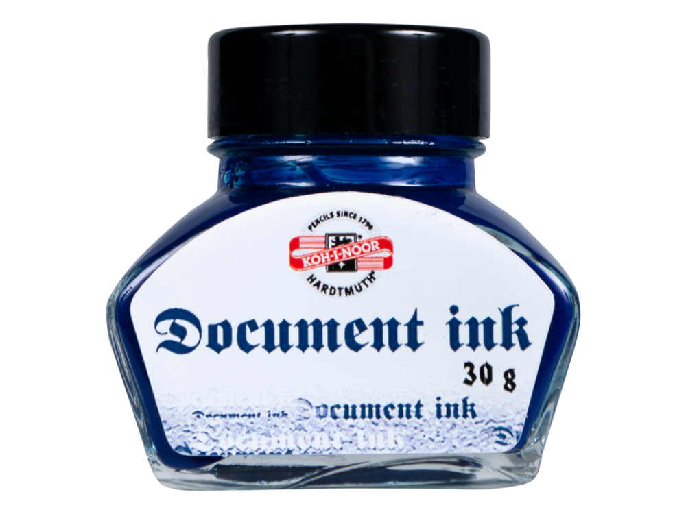 Atrament do piór wiecznych - Koh-I-Noor - niebieski, 30 g