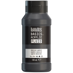 Basics Acrylic Fluid paint - Liquitex - 049, Iridescent Graphite, 118 ml