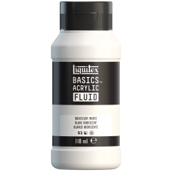 Basics Acrylic Fluid paint - Liquitex - 238, Iridescent White, 118 ml