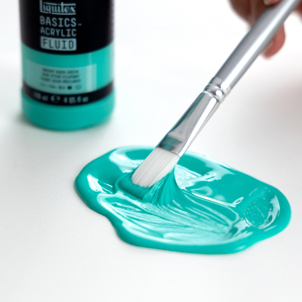 Basics Acrylic Fluid paint - Liquitex - 224, Hooker's Green Permanent, 118 ml