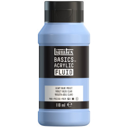 Farba akrylowa Basics Acrylic Fluid - Liquitex - 680, Light Blue Violet, 118 ml