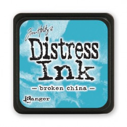 Poduszka z tuszem Mini Distress Ink - Ranger - Broken China
