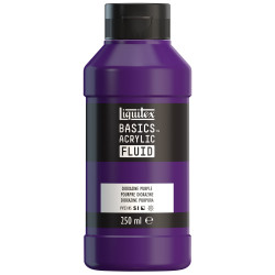 Basics Acrylic Fluid paint - Liquitex - 186, Dioxazine Purple, 250 ml