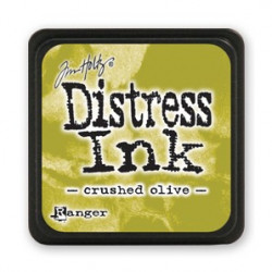 Mini Distress Ink - Crushed Olive - RANGER