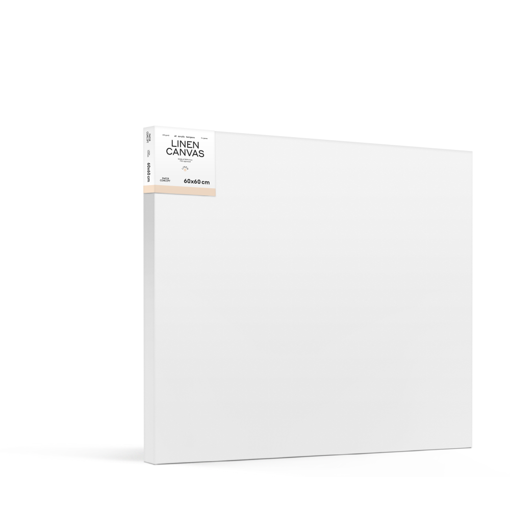 Stretched Linen canvas - PaperConcept - 60 x 60 cm