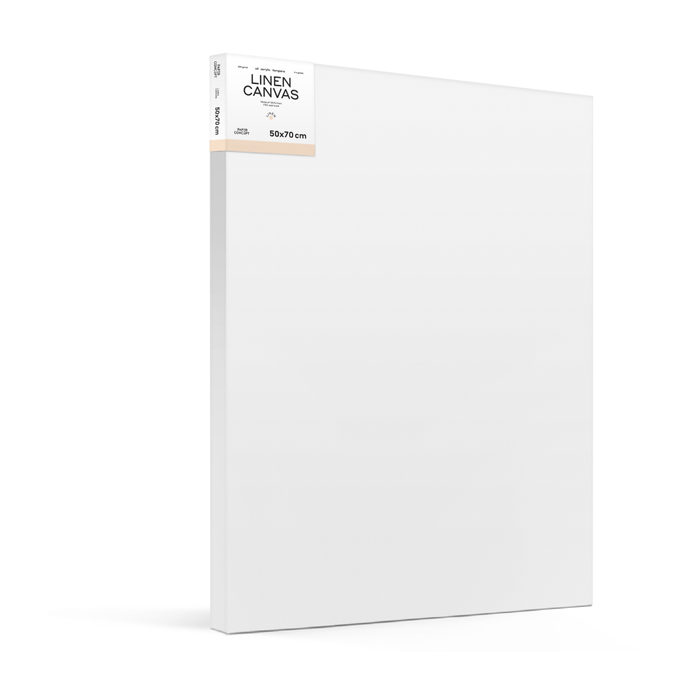 Stretched Linen canvas - PaperConcept - 50 x 70 cm