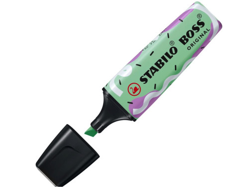 Zakreślacz Boss Original Pastel Ju Schnee - Stabilo - 116, zielony miętowy