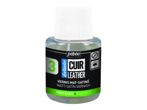 Setacolor Cuir Leather Varnish - Pébéo - Matt-Satin, 110 ml