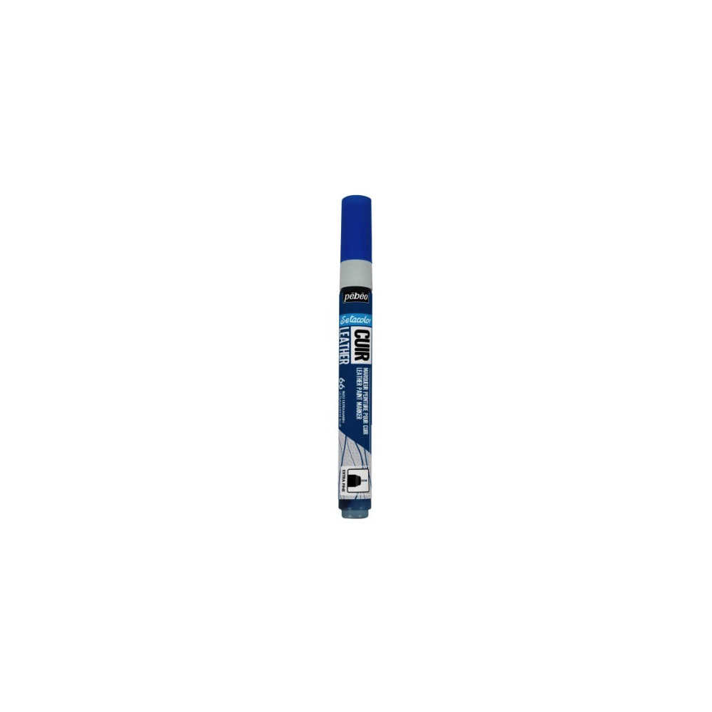 Marker do skór Setacolor Cuir Leather - Pébéo - 66, Ultramarine Blue, 0,7 mm