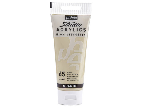Studio Acrylics paint - Pébéo - 65, Buff Titanium, 100 ml