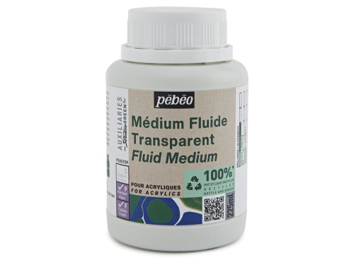 Medium akrylowe Fluid Medium Studio Green - Pébéo - 225 ml