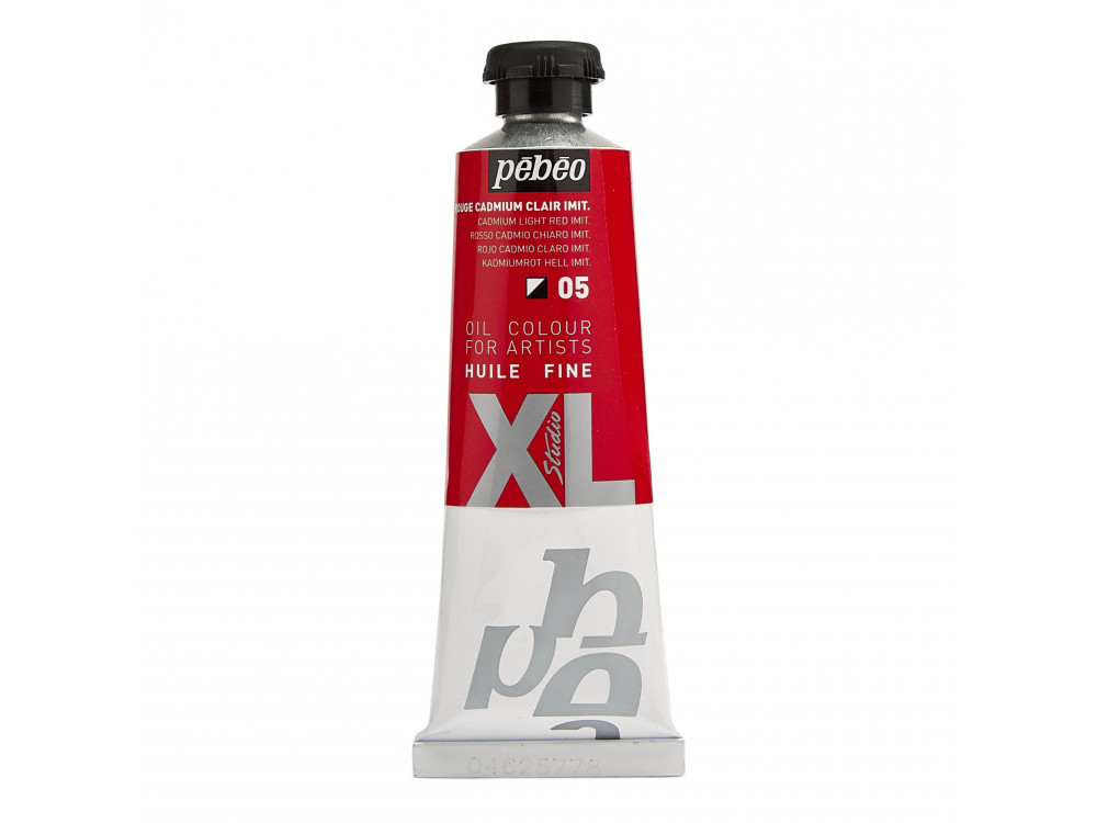 Farba olejna Studio XL - Pébéo - 05, Cadmium Light Red Hue, 37 ml