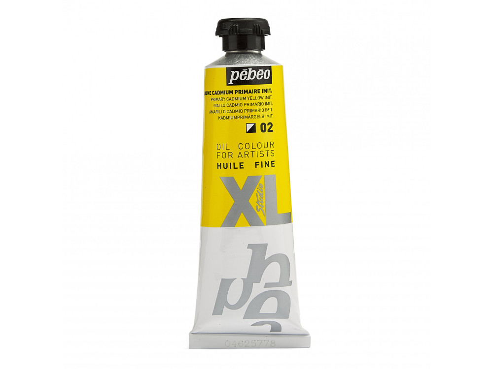 Fine Studio XL Fine Oil paint - Pébéo - 02, Primary Cadmium Yellow Hue, 37 ml