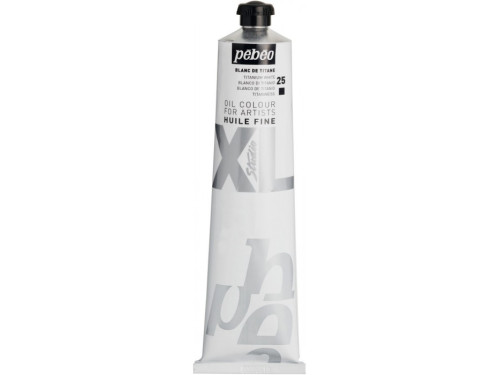 Fine Studio XL Fine Oil paint - Pébéo - 25, Titanium White, 200 ml