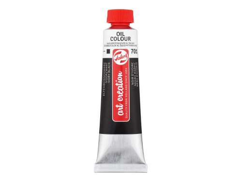 Farba olejna - Talens Art Creation - 701, Ivory Black, 40 ml