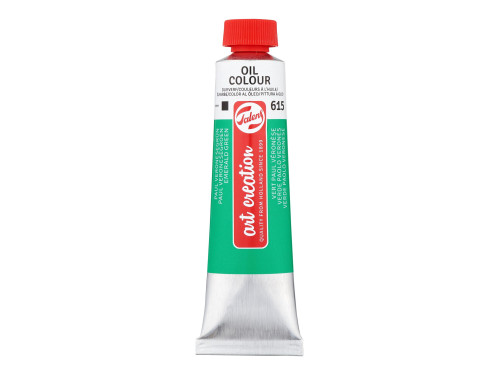 Farba olejna - Talens Art Creation - 615, Emerald Green, 40 ml