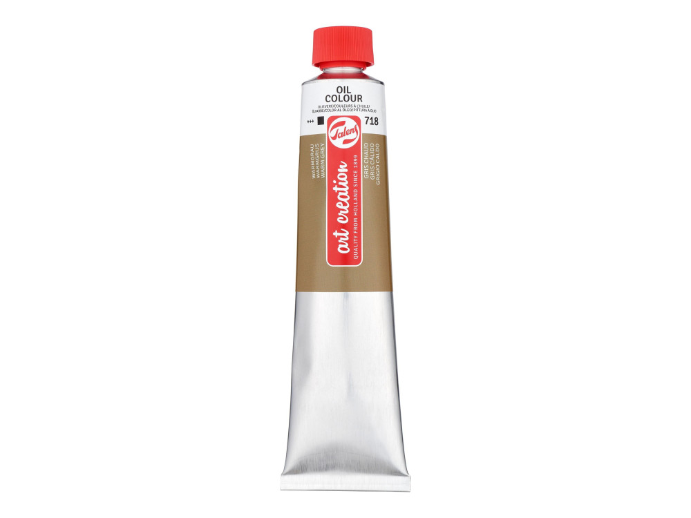 Oil colour paint - Talens Art Creation - 718, Warm Grey, 200 ml