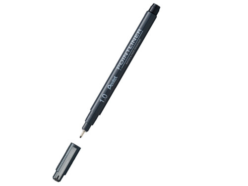 Pointliner calibrated fineliner - Pentel - black, 1 mm