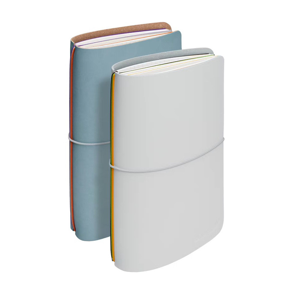 Log Cover for notebook - mishmash - Whitebia, 12 x 22 cm
