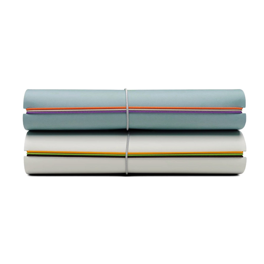 Log Cover for notebook - mishmash - Sky Blue, 12 x 22 cm