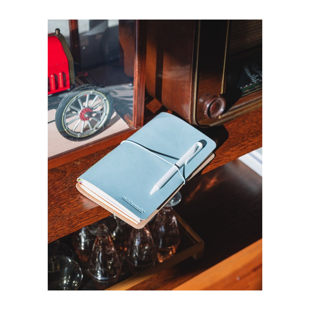 Log notebook refills - mishmash - Watercolour, Pink, 12 x 22 cm, 64 pages