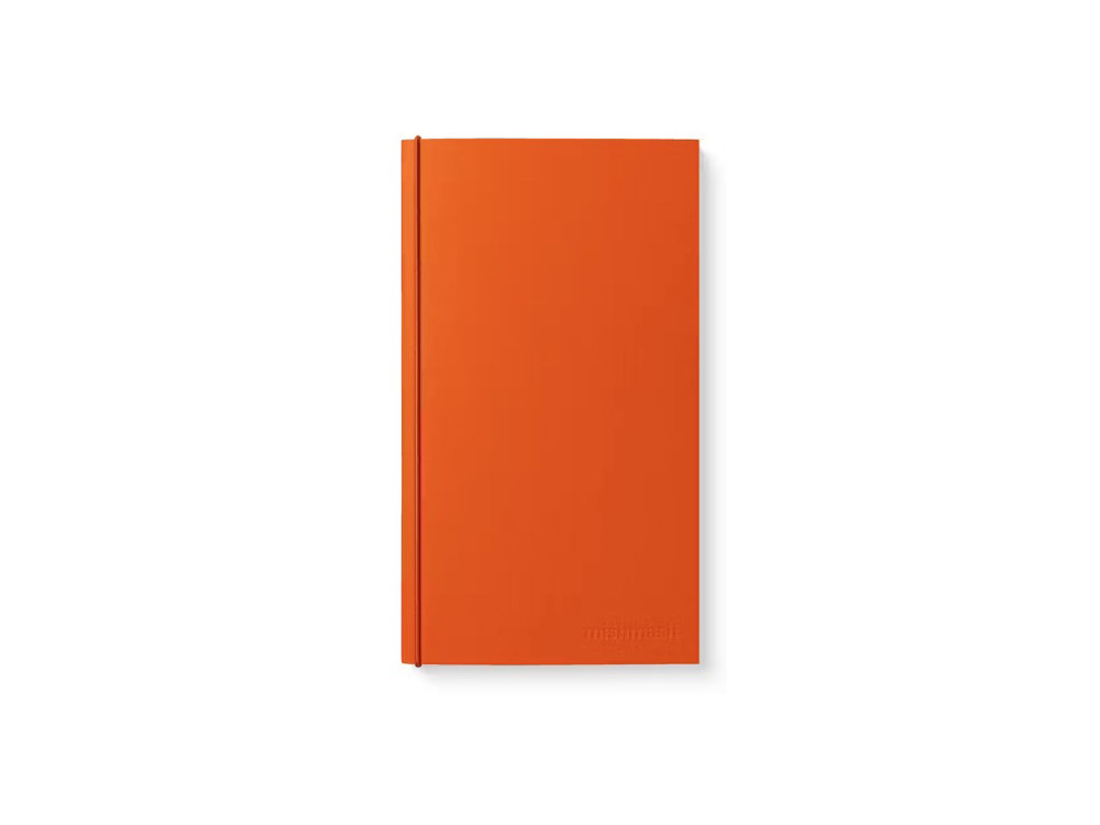 Log notebook refills - mishmash - Squared, Orange, 12 x 22 cm, 64 pages