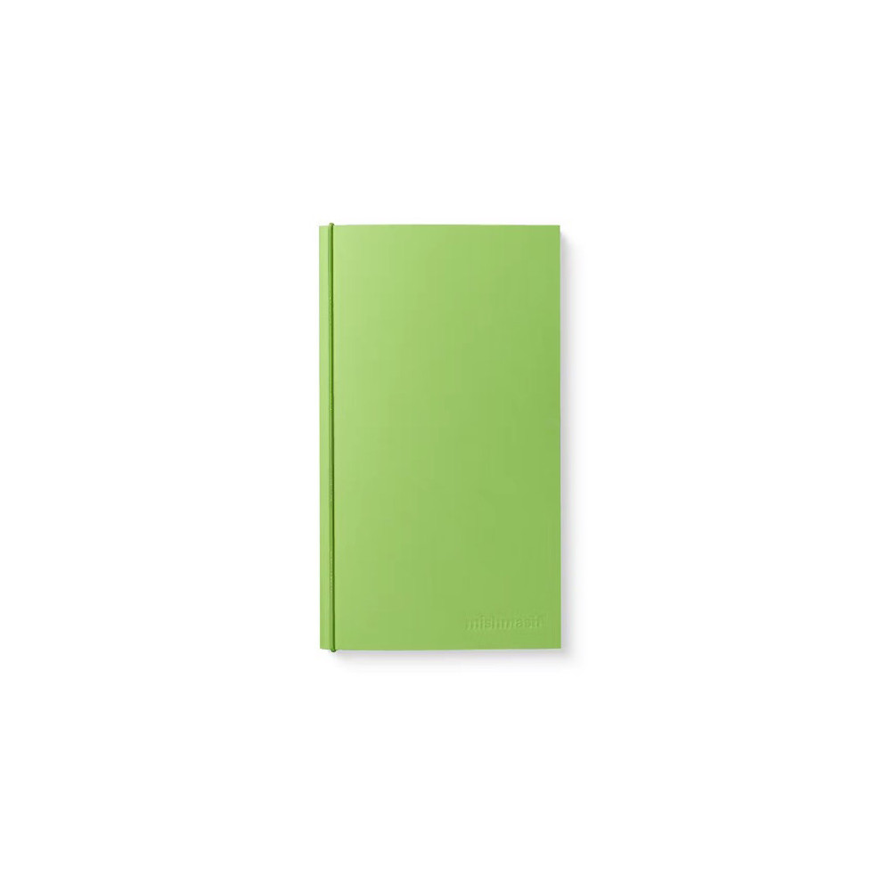 Log notebook refills - mishmash - Dotted, Green, 12 x 22 cm, 64 pages