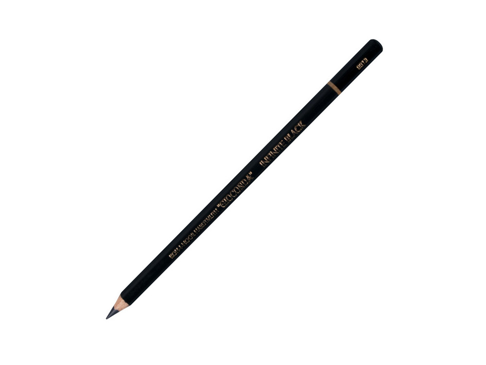 Pastela sucha Gioconda w drewnie - Koh-I-Noor - Infinite Black