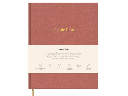 Jaśnie Plan – Planer Różowy
