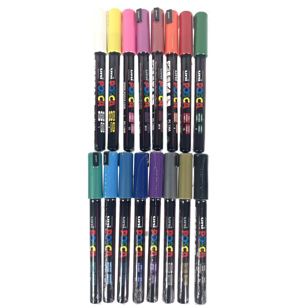 Posca PC-1MR Set of 16 pens 