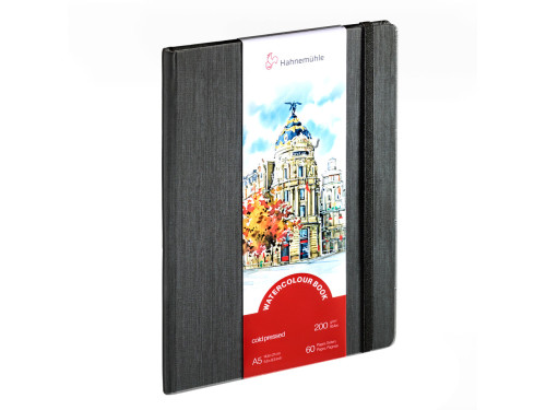Watercolour Book - Hahnemühle - cold pressed, A5, 200 g, 60 pages
