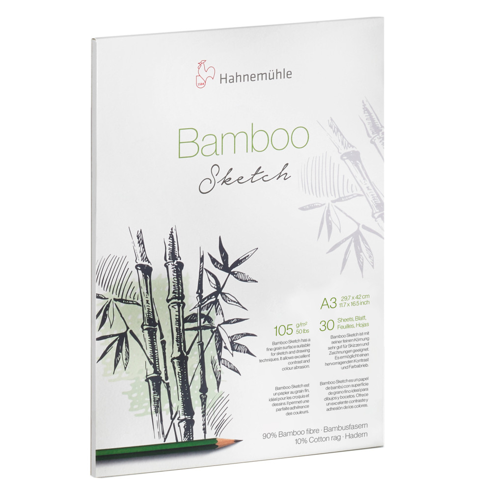 Bamboo Sketch paper - Hahnemühle - A3, 105 g, 30 sheets