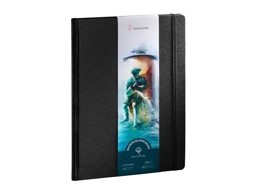 Szkicownik do akwareli Watercolour Book 100% Cotton - Hahnemühle - portrait, A6, 250 g, 30 ark.