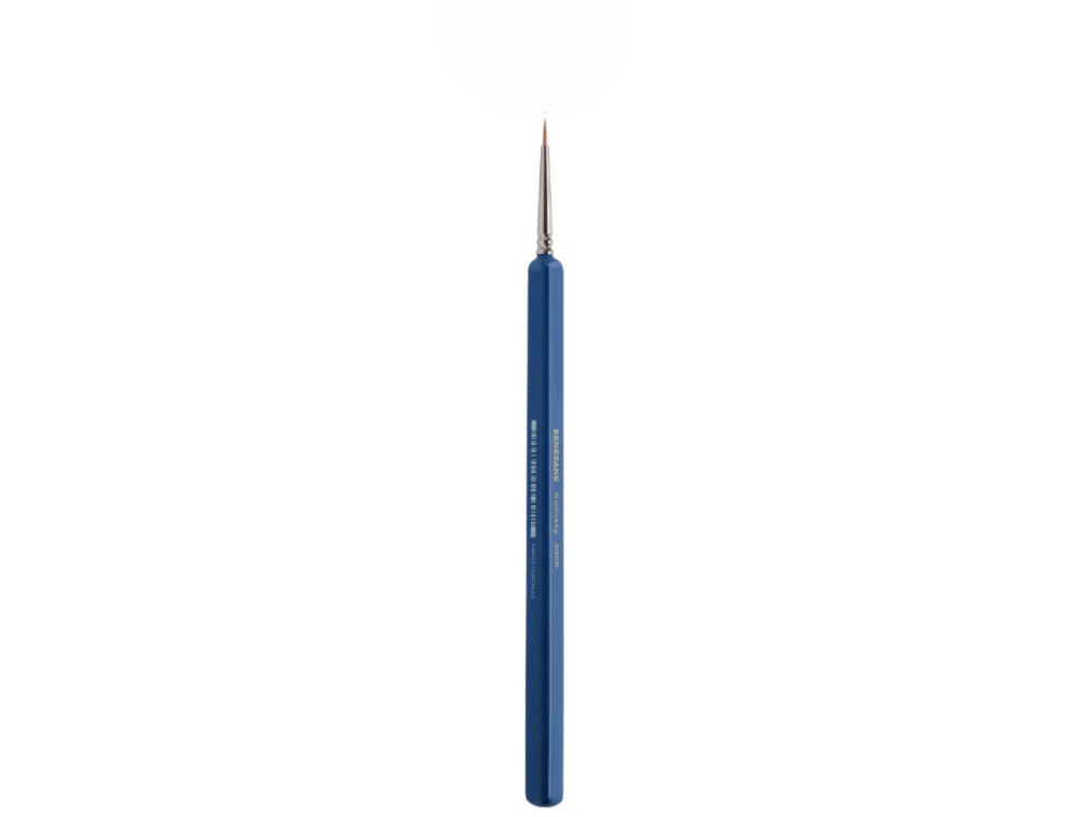 Natural Kolinsky brush, 3009 series - Renesans - short handle, no. 5/0