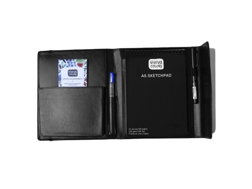 Podróżny zestaw akwareli A5 - Viviva Colors - 16 kolorów