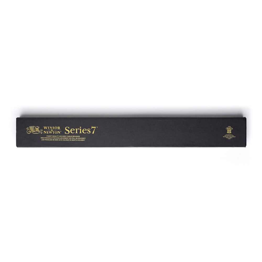 Kolinsky Sable brush, round, series 7 - Winsor & Newton - short handle, no. 10