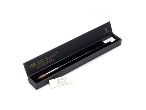 Pędzel do akwareli Kolinsky Sable, seria 7 - Winsor & Newton - krótka rączka, nr 9