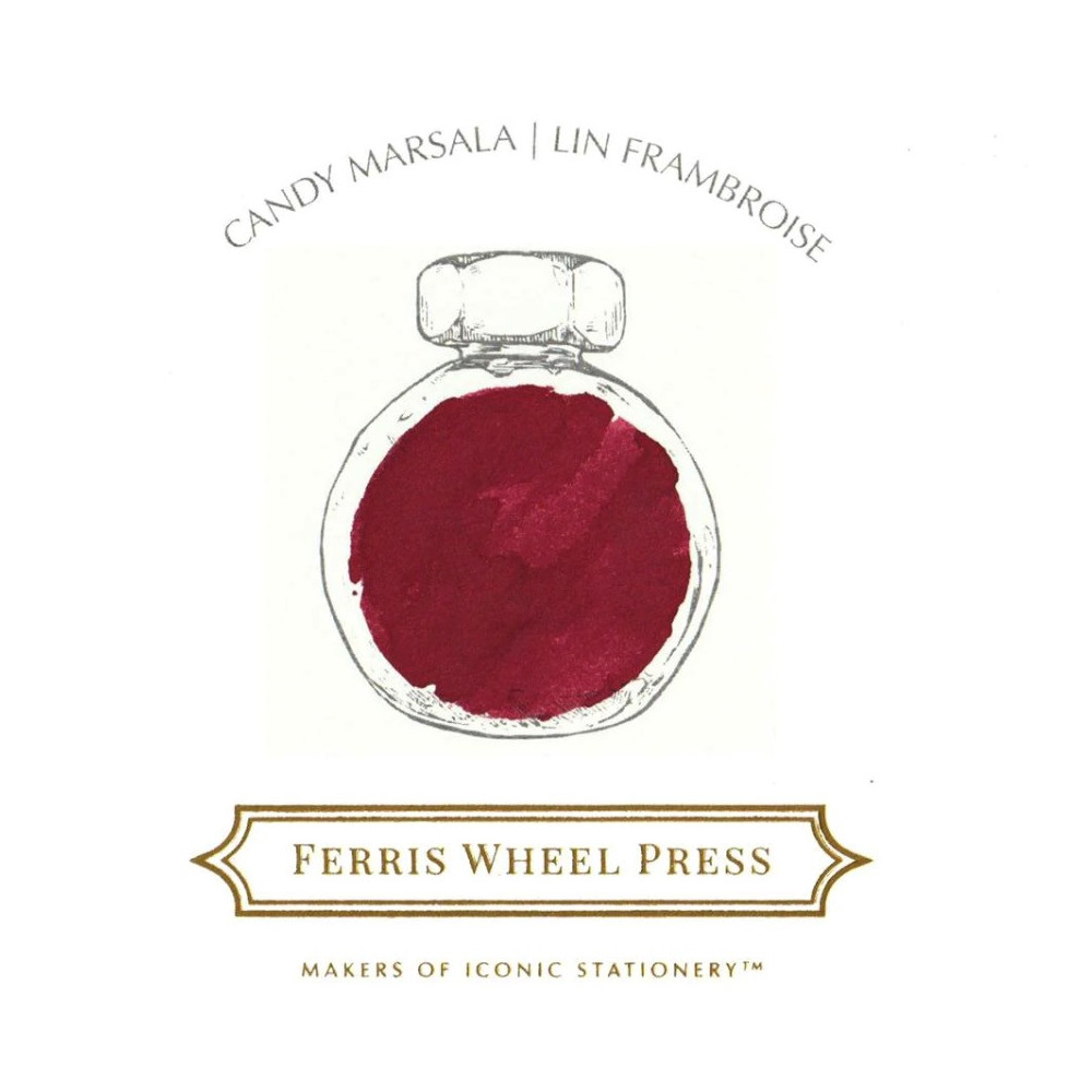 Atrament - Ferris Wheel Press - Candy Marsala, 38 ml