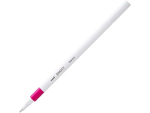 Emott fineliner - Uni - pink, 0,4 mm