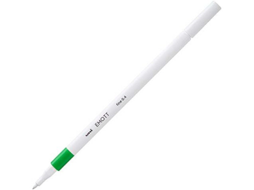 Emott fineliner - Uni - green, 0,4 mm