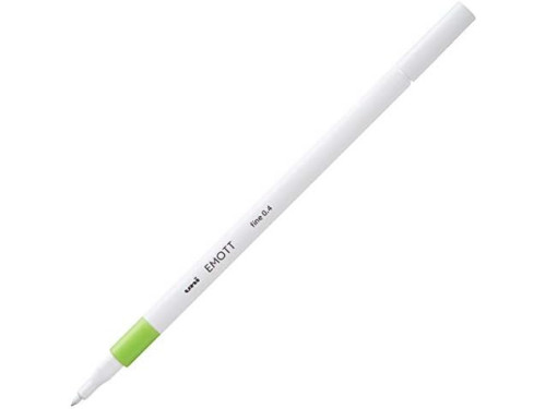 Emott fineliner - Uni - light green, 0,4 mm