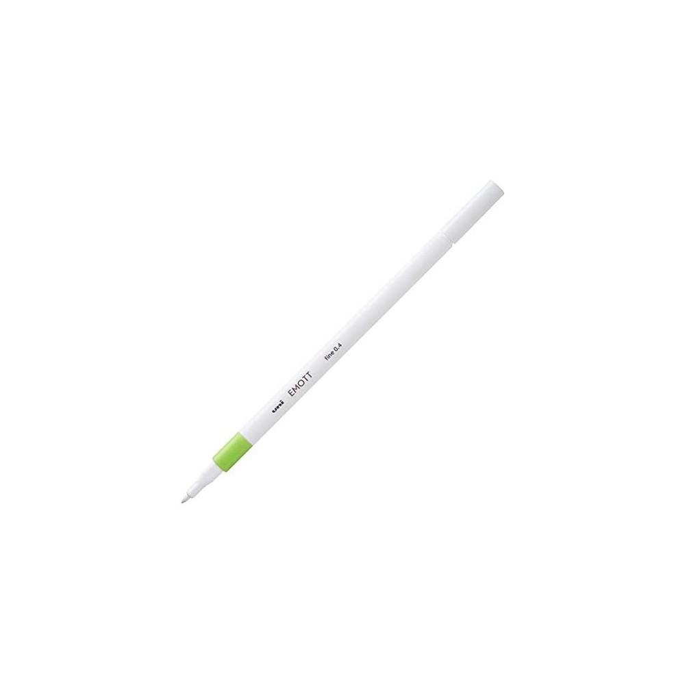 Emott fineliner - Uni - light green, 0,4 mm