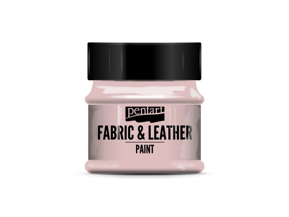 Farba do tkanin i skór - Pentart - bordowa, 50 ml