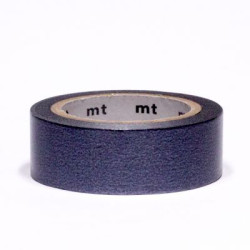 Taśma papierowa washi - MT Masking Tape - Gunmetallic, 7 m