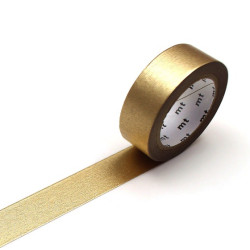 Taśma papierowa washi - MT Masking Tape - Champagne Gold, 7 m