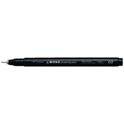 Cienkopis Mono Drawing Pen 02 - Tombow - czarny, 0,3 mm
