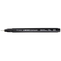 Mono Drawing Pen 03 - Tombow - black, 0,35 mm