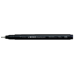 Cienkopis Mono Drawing Pen 05 - Tombow - czarny, 0,45 mm