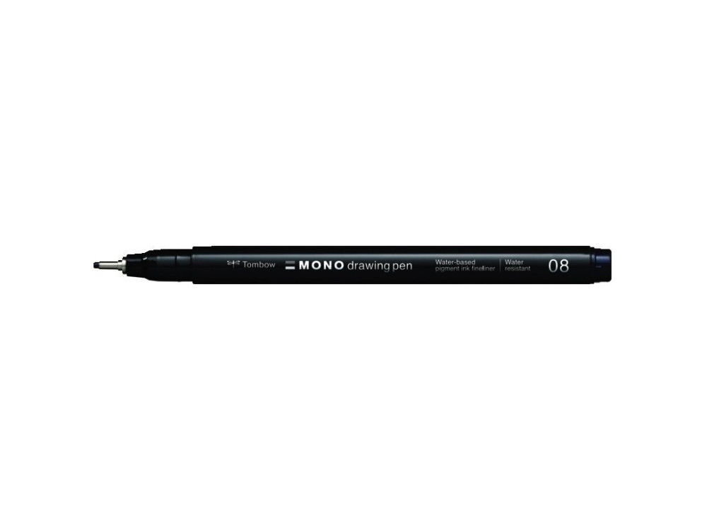 Mono Drawing Pen 08 - Tombow - black, 0,6 mm